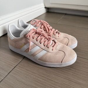 SOLD Baby Pink Adidas Gazelles 🎀